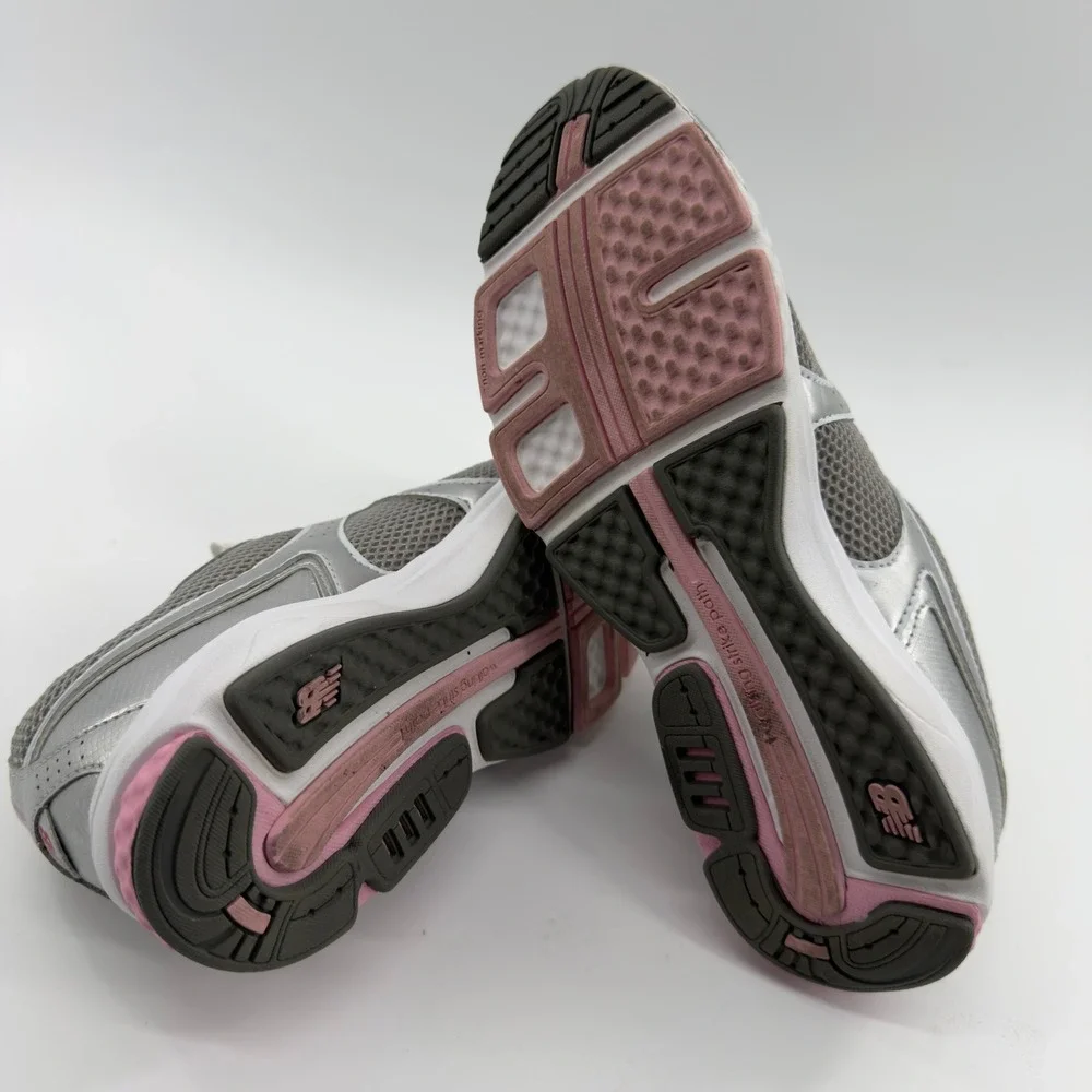 New Balance 665 Susan G Komen Walking Shoes Silver Pink Womens 8